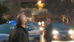 CLEAN : US and Chinese delegations leave Rome hotel following talks on Ukraine News Clip