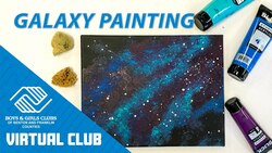 Art Project For Kids: How To Create A Galaxy Painting Instructional Video