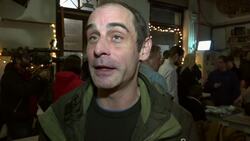 Hungary's Two-Tailed Dog Party makes protest banners News Clip