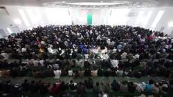 Muslims in London during prayer as Eid begins News Clip