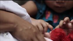 Guatemalan citizens fleeing conflict. News Clip