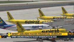 Spirit Airlines Faces Debt Reduction In Bankruptcy Restructuring News Clip