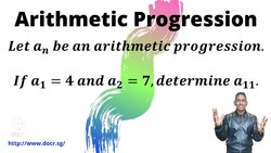 Arithmetic Progression in 2 Mins! Great for O Level, GCSE and Engineering Math Students! Instructional Video