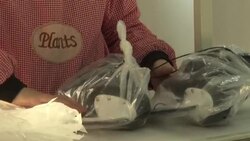 CLEAN : STOCKSHOTS: Ice skates manufacturing in Zhangjiakou, China News Clip