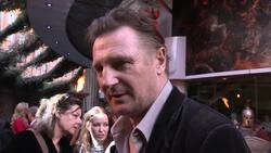 Sam Worthington, Liam Neeson attend London premiere Instructional Video
