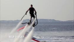 Can We Fly with Water? Vincent's Fly-Board Challenge Instructional Video