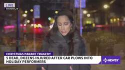 5 Dead, Dozens Injured After Car Plows Through Holiday Parade News Clip
