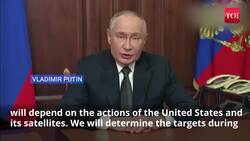 Russian President Putin's Most Direct Strike Threat To U.S., UK | Watch News Clip