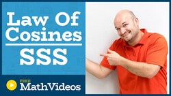 Master Solving for the missing parts of a triangle using the law of cosines SSS Instructional Video