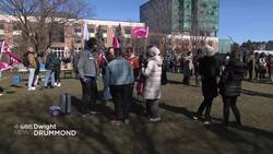 Thousands of academic workers at York University strike for better wages News Clip