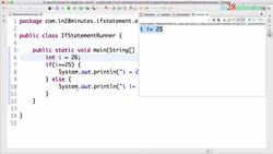 Learn Java from Scratch - A Beginner's Guide - Step 02 - Introduction to Nested If Else Instructional Video