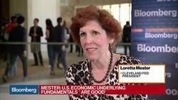 Fed's Mester Says She's Happy With Policy at the Moment News Clip