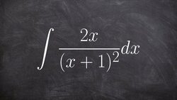 U substitution with ln Instructional Video