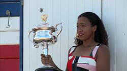 Osaka celebrates Australian Open win in Melbourne Instructional Video