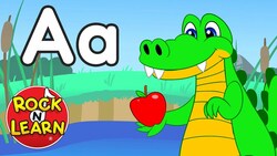 Alphabet Song with Two Words for Each Letter Instructional Video