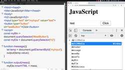 HTML CSS and JavaScript for Beginners - A Web Design Course - Eventlisteners JavaScript Instructional Video