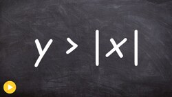 Graph an absolute value inequality from the parent graph Instructional Video