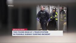 2 teens found dead at Marcy Avenue and Broadway station in Williamsburg News Clip