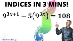 A great question to test your Indices! Instructional Video