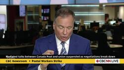 Strike continues for Canada Post employees after mediation talks break down News Clip