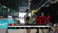 Canada's Margo Erlam and Sonya Palkhivala capture gold at Canada Cup of Diving News Clip