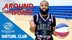 Around The World Basketball Trick: Tutorial From The Harlem Globetrotters Instructional Video