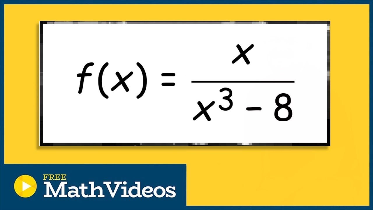 Learn how to determine the asymptotes and intercepts | Maths