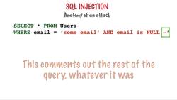 Web Security: Common Vulnerabilities And Their Mitigation - Anatomy of a SQLi attack - table names and column names Instructional Video