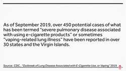 Why A Spike in Vaping Deaths and Illnesses? Instructional Video