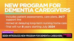 Biden Introduces New Program for Dementia Caregivers News Clip