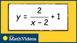 Asymptotes and intercepts of the reciprocal function Instructional Video
