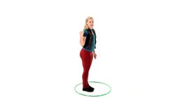 How to Do One Leg Hula Hooping Instructional Video