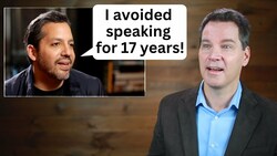 Communication Professor Reacts to David Blaine's Public Speaking Anxiety Instructional Video