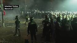 Protests in Istanbul Following Imamoglu Arrest News Clip