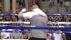 Andy Ruiz Jr Public Workout News Clip