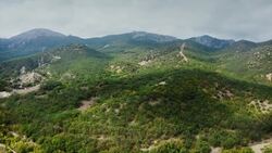 Flight Over Crimea: Drone Explores a Land of Complex Heritage Stock Footage