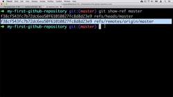 Complete Git Guide: Understand and Master Git and GitHub - Git Show-ref Instructional Video