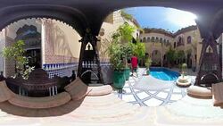 360VR Vacation In Morocco Stock Footage