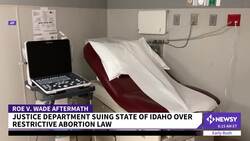 U.S. Sues Idaho Over Abortion Law News Clip