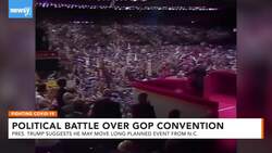 Political Battle Brewing Over GOP Convention Location News Clip