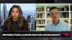 Impossible Foods President Talks Chickenless Nuggets, Plant-Based Popularity News Clip