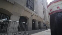 UK: The Central Criminal Court of England and Wales 'The Old Bailey'. News Clip