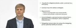 Understanding Delegation of Contracts and Limitations Instructional Video