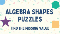 Algebra Shapes Puzzles Instructional Video