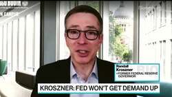 No Matter What the Fed Does, It Can’t Boost Demand: Kroszner News Clip