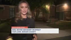 State to test Fair Lawn water today; boil water advisory continues News Clip