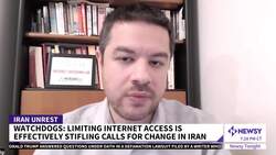 Iranian Government Increases Restrictions On Internet Due To Protests News Clip