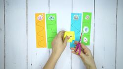 5 Cutting Activities for Learning to Use Scissors Instructional Video