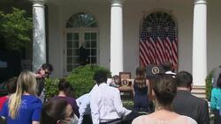 Street leading to White House renamed to Black Lives Matter Plaza News Clip