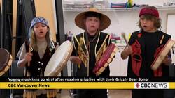 Young musicians go viral after coaxing grizzlies with their Grizzly Bear Song News Clip